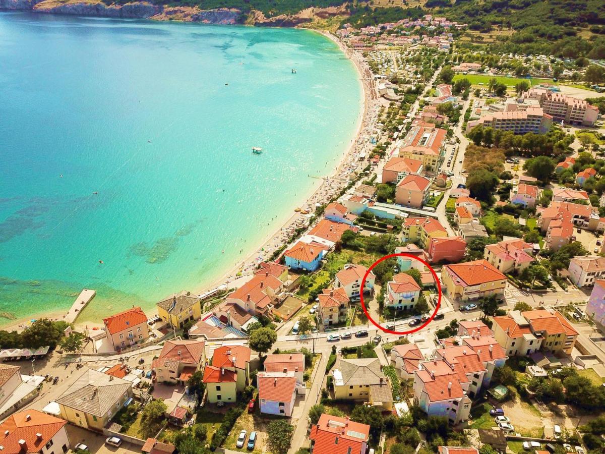 Apartment Luiza With Terrace Baška Exterior foto